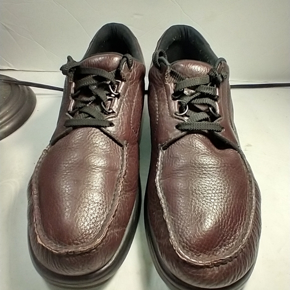 SAS Bout Time Cordovan Burgundy Lace Up Walking Shoes Men's sz 13S. - Picture 2 of 12